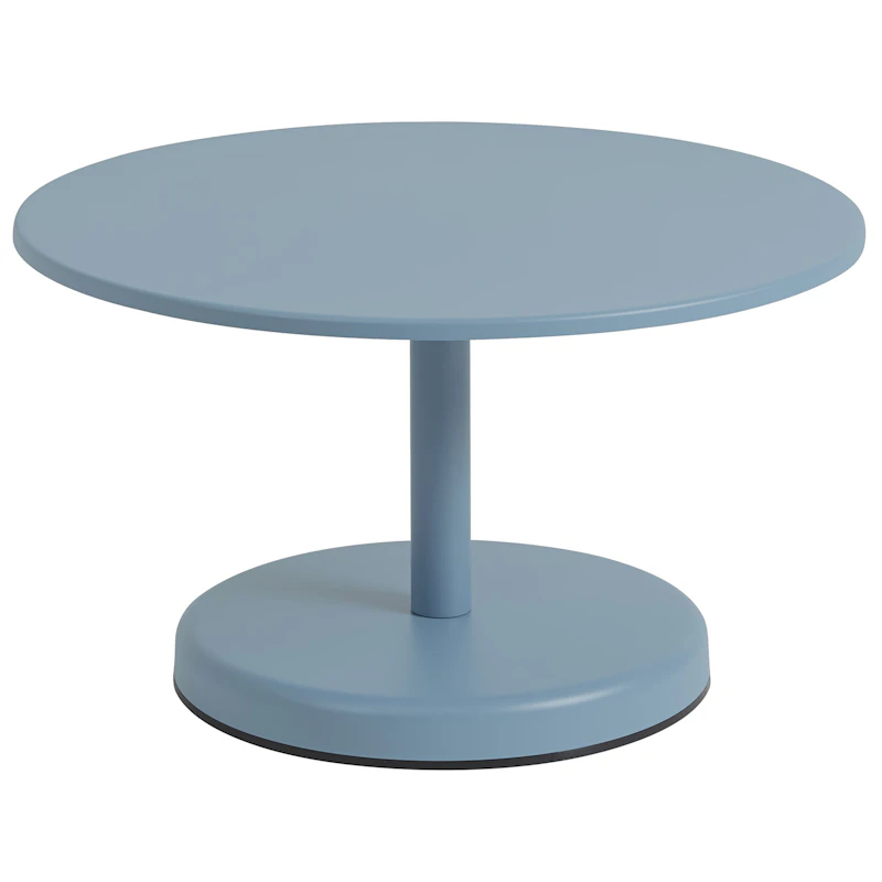 Linear Coffee Table Steel Ø70x40 cm, Pale Blue