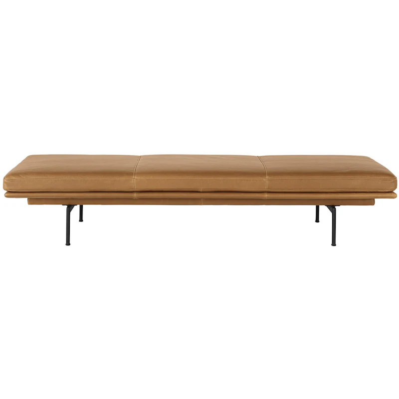 Outline Daybed, Cognac / Black