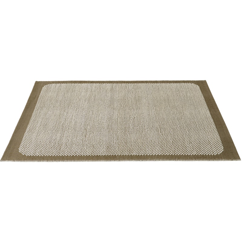 Pebble Rug 200x300 cm, Brown Green