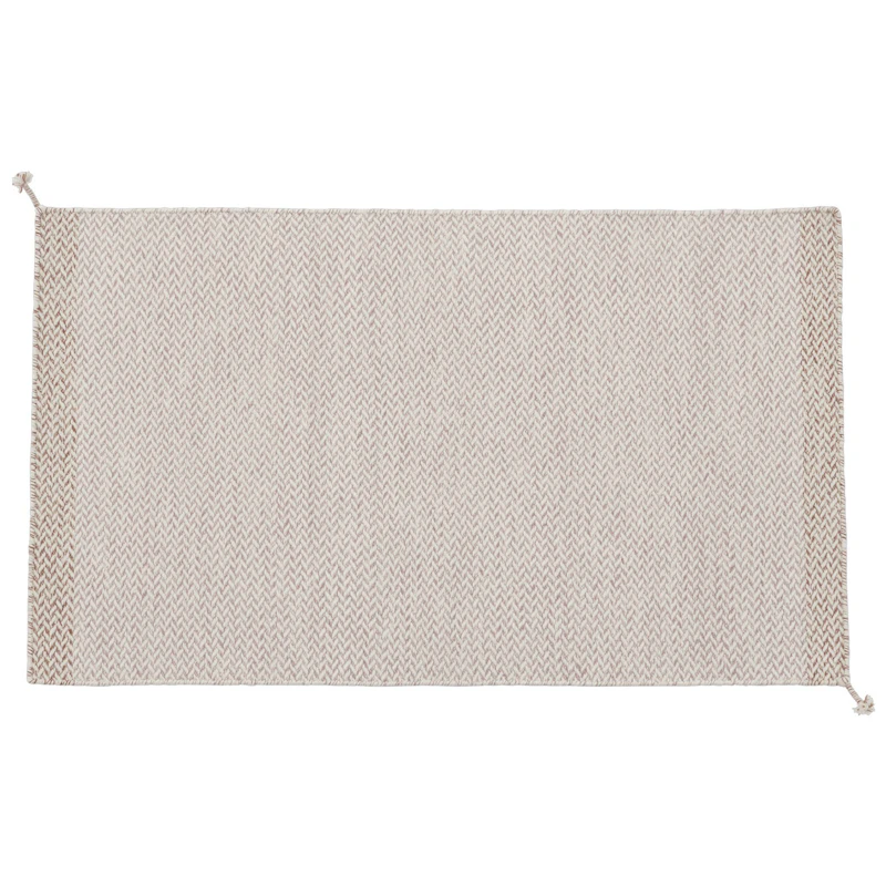 Ply Wool Rug 85x140 cm, Light Rose