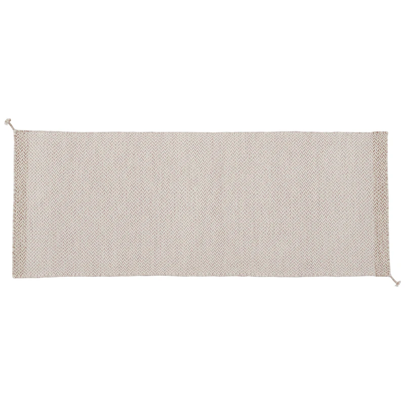 Ply Wool Rug 80x200 cm, Light Rose