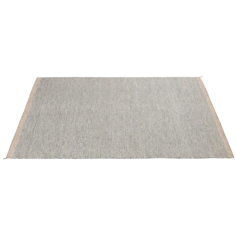 Ply Wool Rug 200x300 cm, Black / White