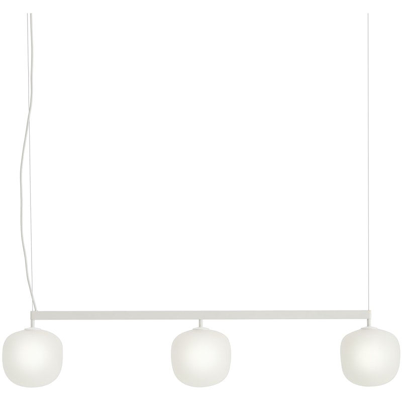 Rime Pendant Lamp With Rail, White