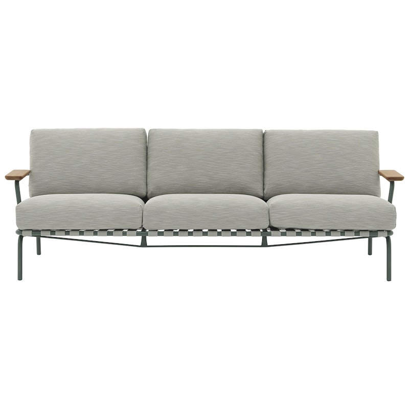 Settle 3-Sitzer-Sofa, Dunkelgrün