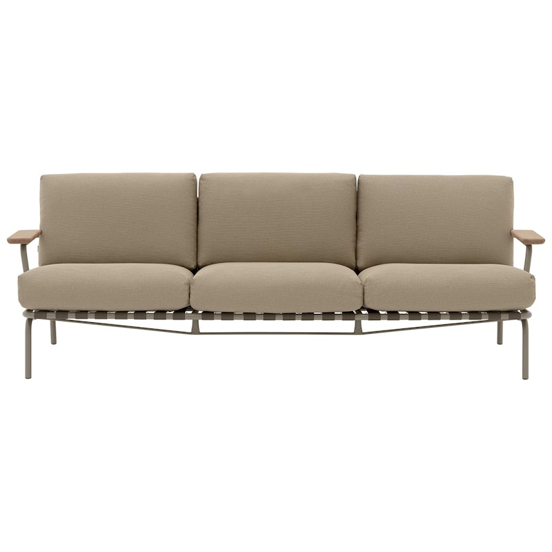 Settle 3-Sitzer-Sofa, Taupe