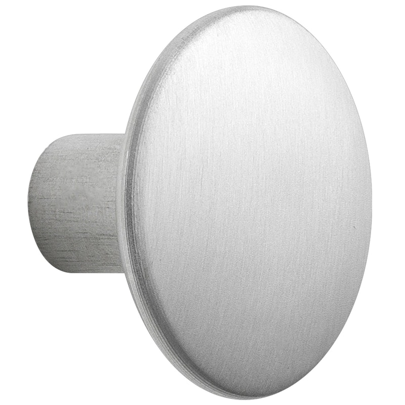 Dots Haken Metall Ø3,9 cm, Aluminium
