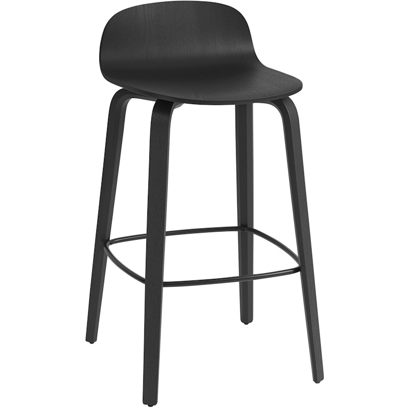 Visu Bar Stool, Black