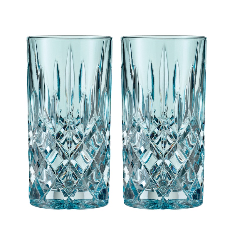 Noblesse Longdrink-Glas 37 cl 2-er Set, Aqua