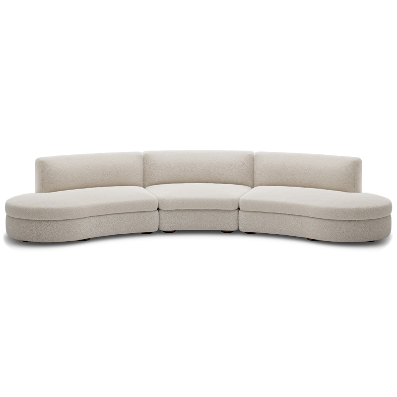 Coda 3-Sitzer-Sofa Config 8, Drake Spacedust