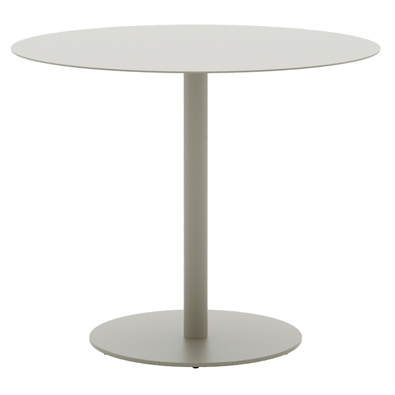 May Bistro Table Ø90 cm, Light Grey