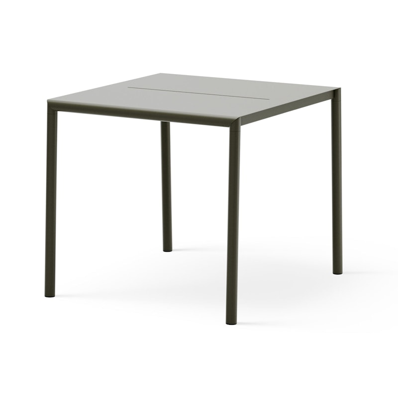 May Table 85x85, Dark Green