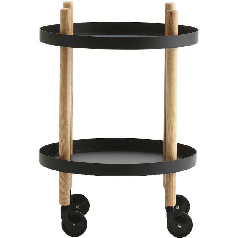Block Table Ø45 cm, Black