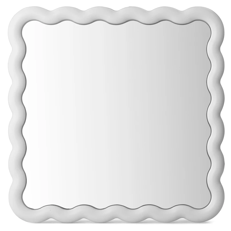 Illu Mirror With LED Lamp, 50x50 cm