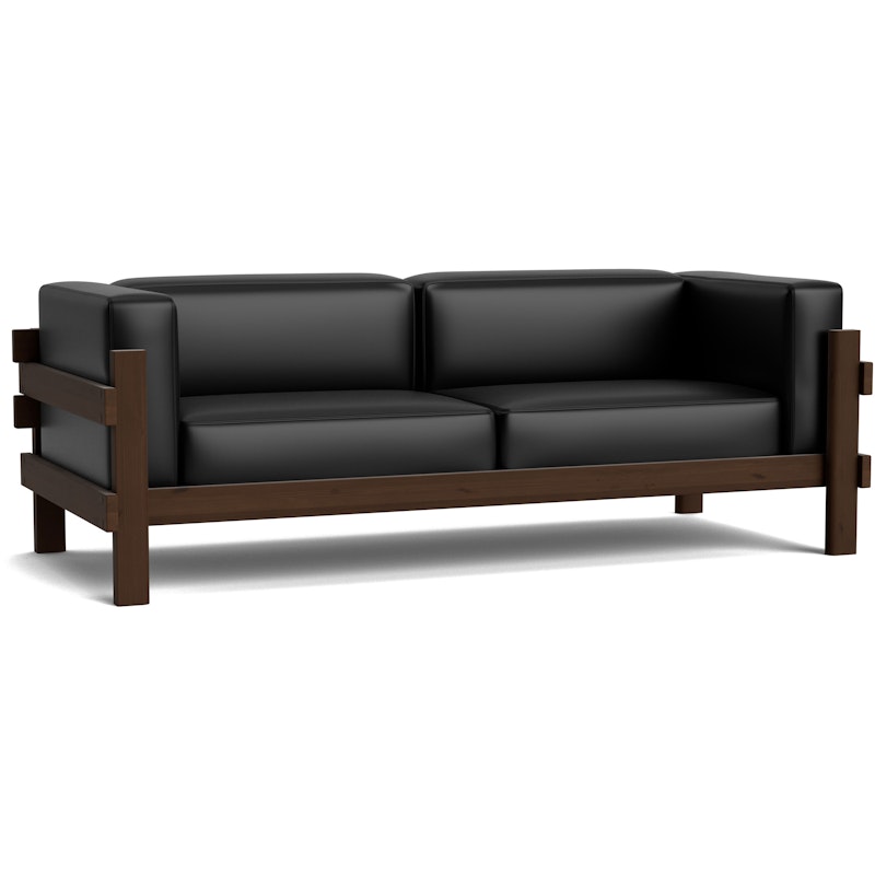 Kube 3-Seater Sofa, Dark Brown / Ultra 41599