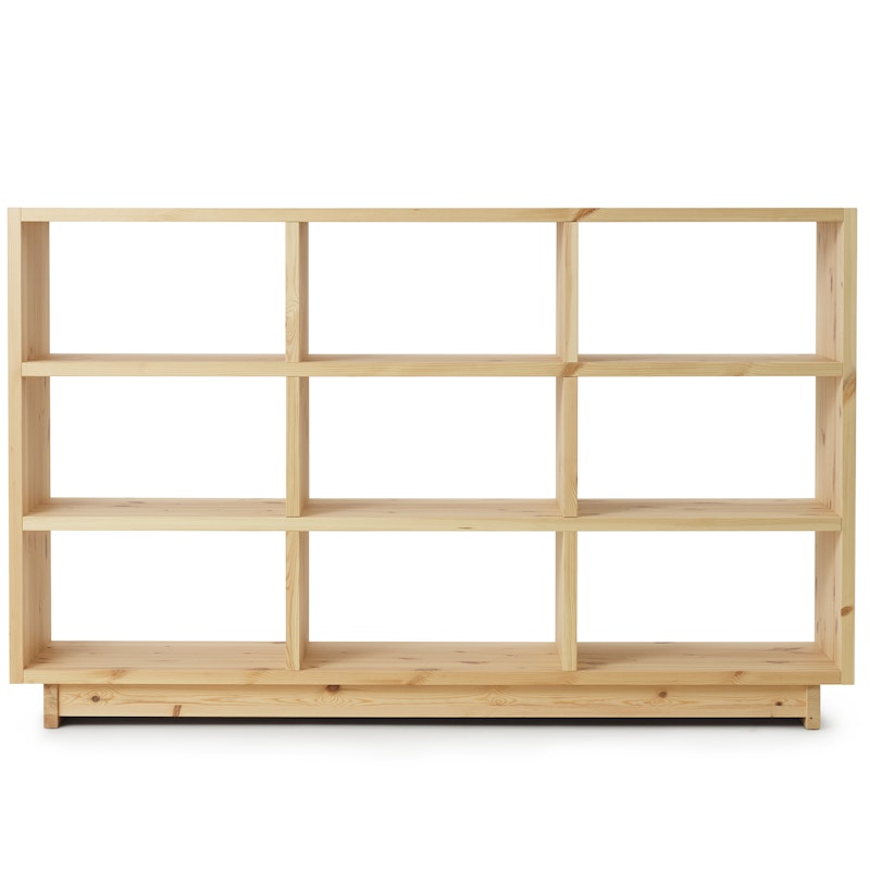 Fyr Bookcase Pinewood, High