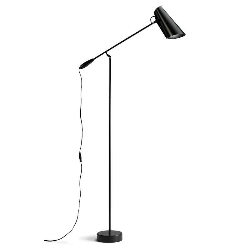 Birdy Floor Lamp, Black/Black
