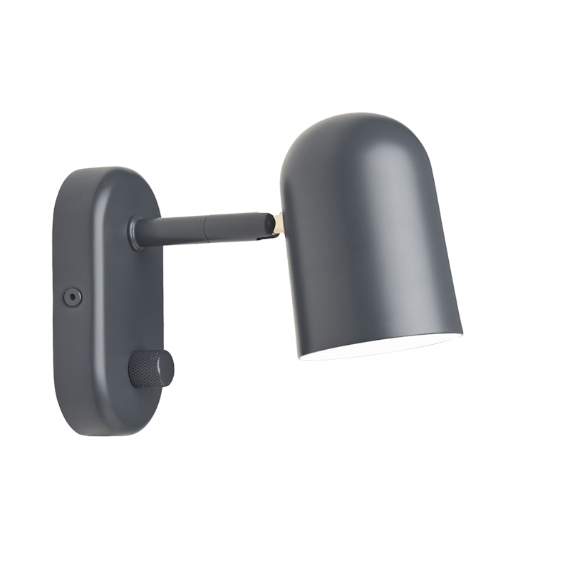 Buddy Wall Lamp, Dark Grey