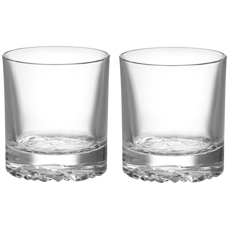 Carat Old Fashioned Glas 2-er Set, 28 cl