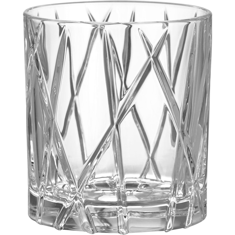 City Whiskey Glass OF 25 cl, 4 pcs
