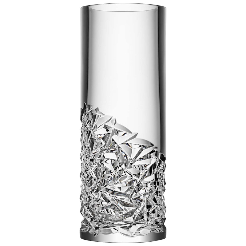 Karat Vase 37 cm, tiefer Schnitt