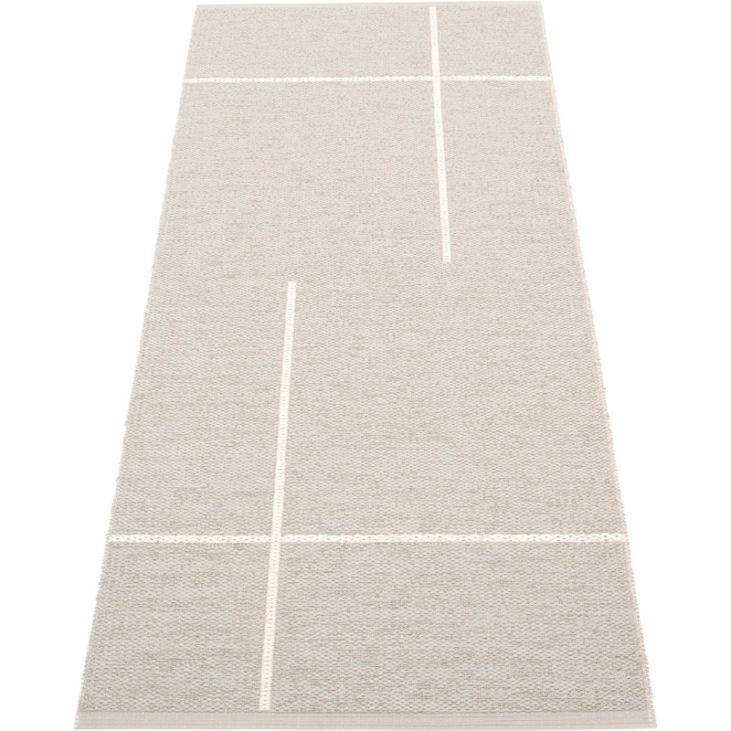 Fred Rug 70x180 cm, Linen / Vanilla