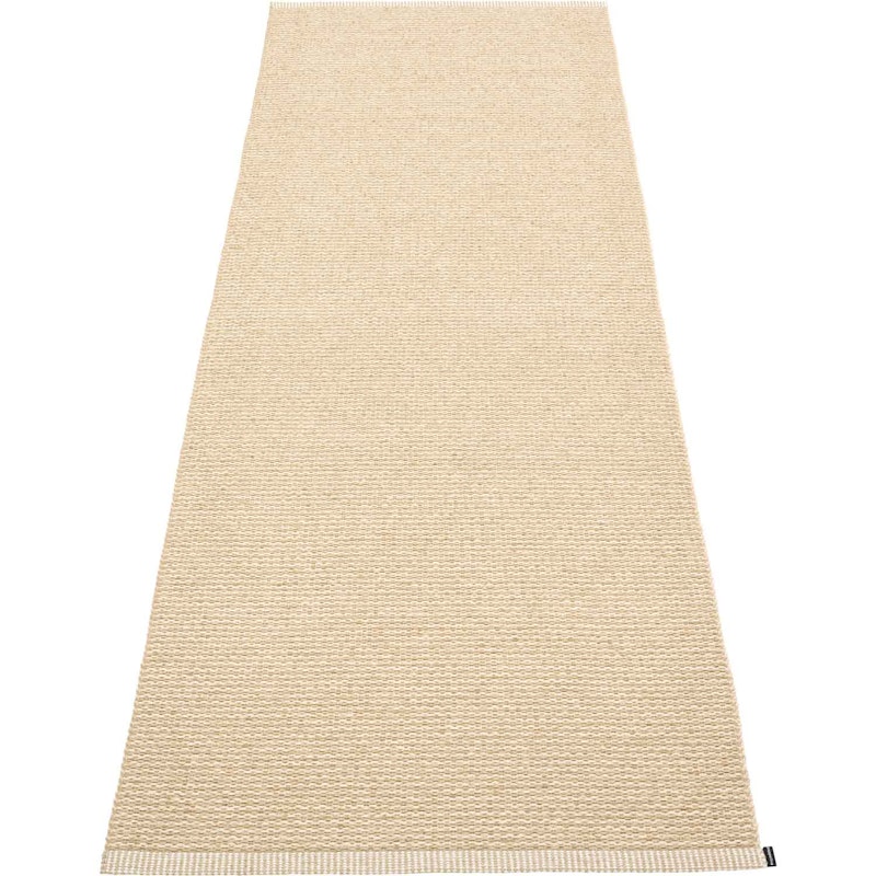 Mono Teppich Sand/ Cream, 85x260 cm