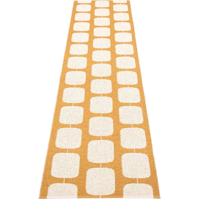Sten Rug 70x300 cm, Ochre / Vanilla