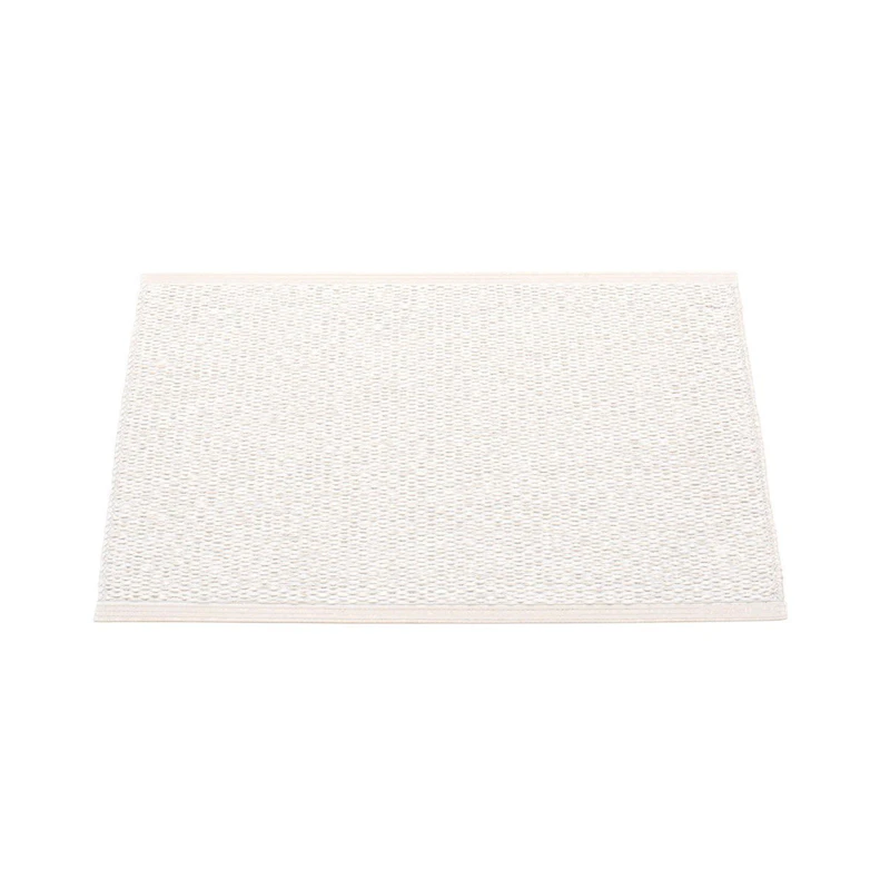 Svea Doormat 70x50 cm, Metallic White