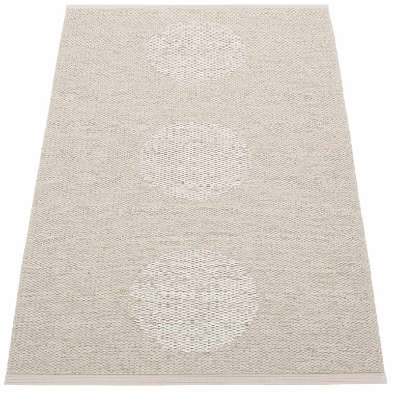Vera 2.0 Rug Linen / Stone Metallic, 70x120 cm
