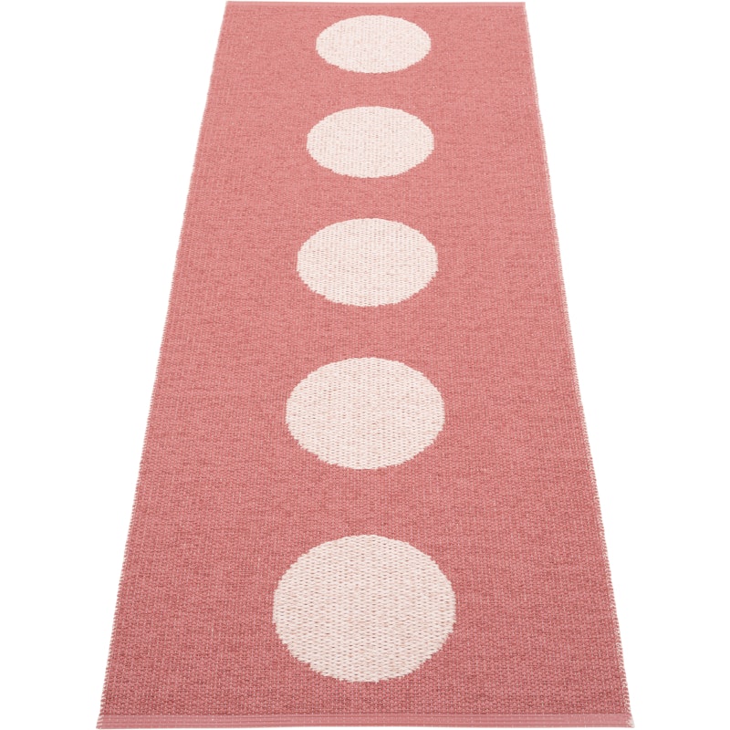 Vera Pop Rug 70x200 cm, Blush / Pearl Pink