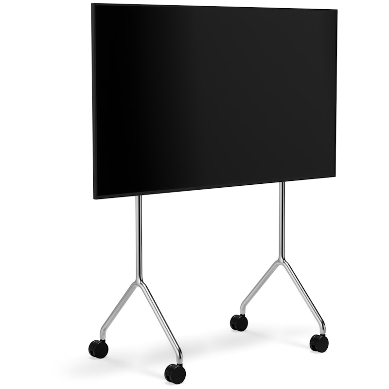 Moon Light Tv Stand, Chrome