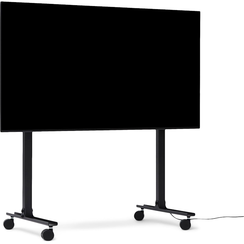 Straight Rollin' Tv Stand, Charcoal