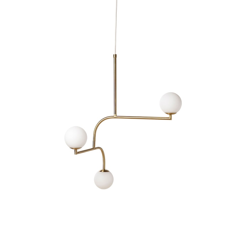 Mobil 70 Pendant, Brass