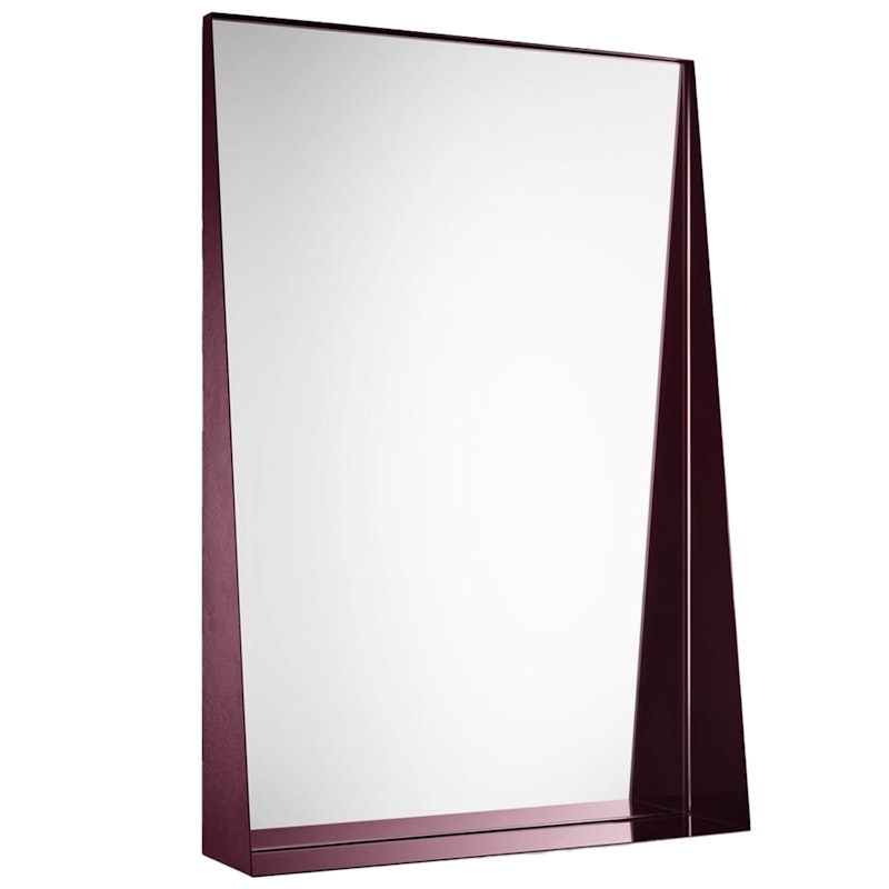 Beak Mirror 44x64 cm, Fig Purple