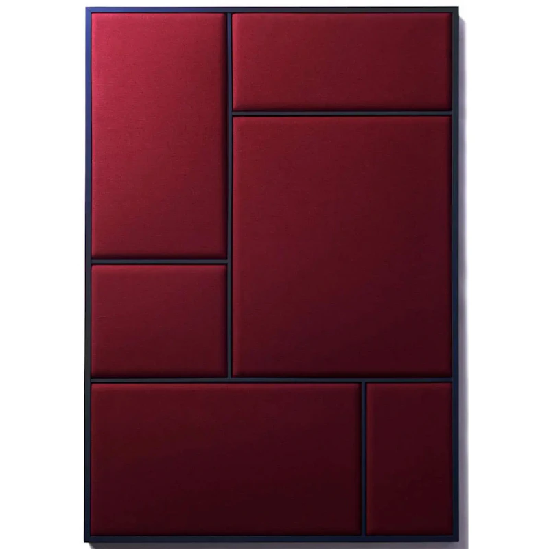 Nouveau Pin Notice Board Large, Navy Blue