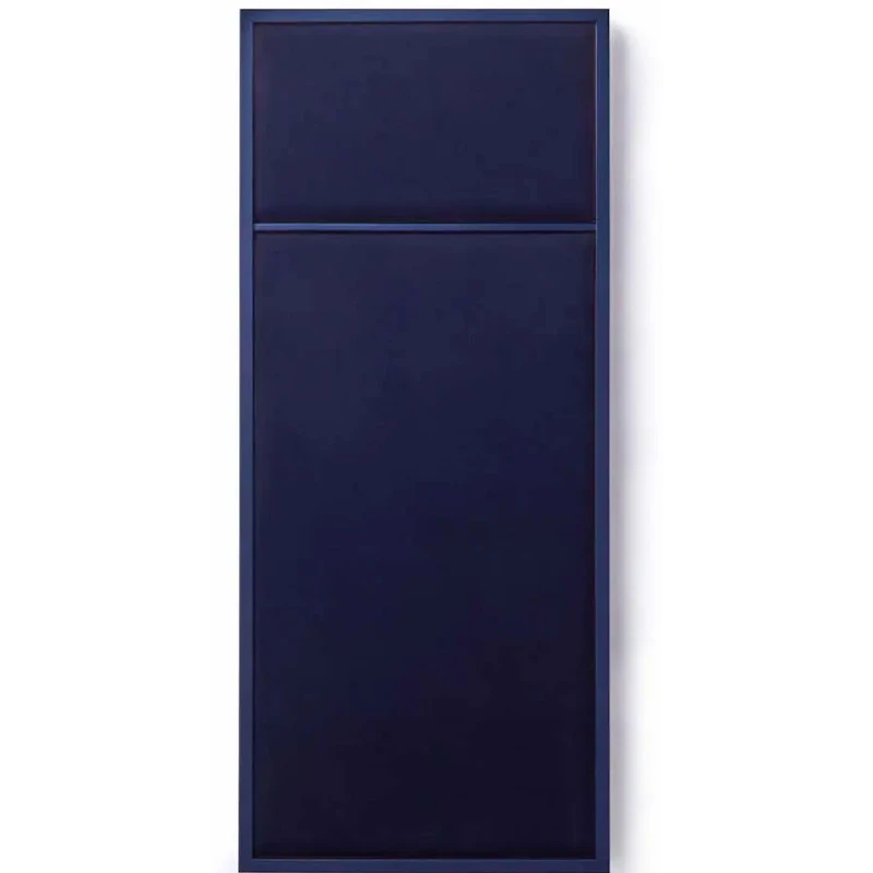 Nouveau Pin Notice Board Small, Navy Blue