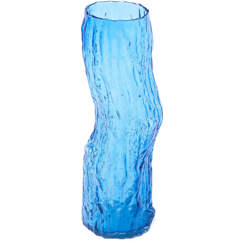 Tree Log Vase Dunkelblau, 62 cm