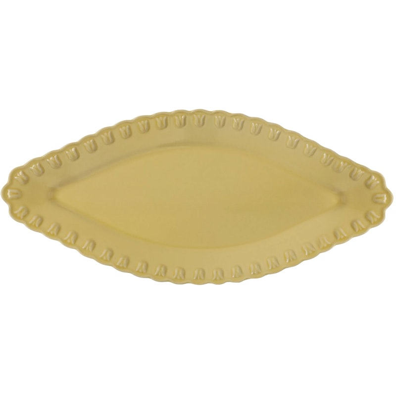 Tulipa Serving Dish 20x45 cm, Pale Moon