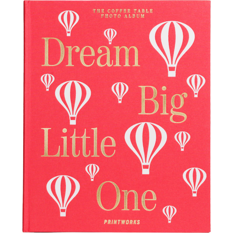 Dream Big Little One Baby Album, Pink