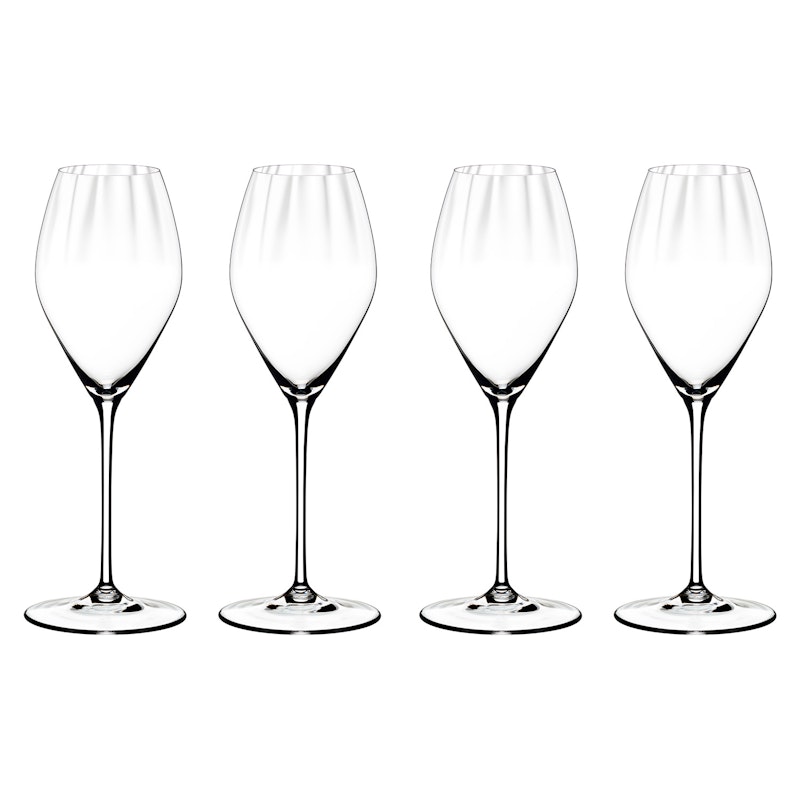 Performance Champagnerglas, 4-er Set