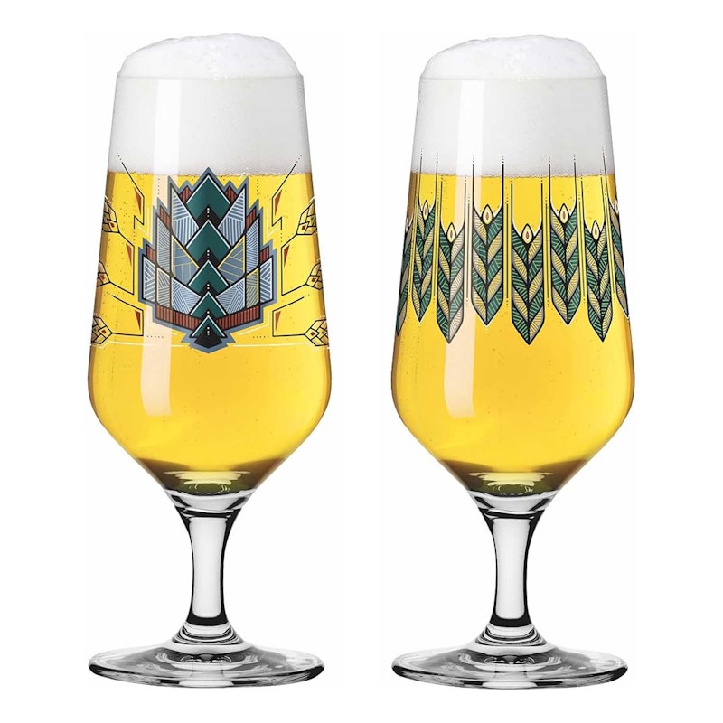 Brauchzeit Bierglas 37 cl 2-er Set, F23