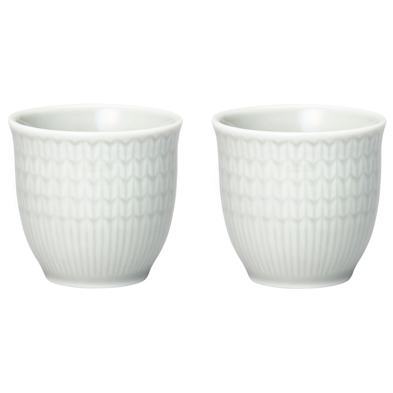 Swedish Grace Eierbecher 4 cl 2-er Set, Nebelgrau