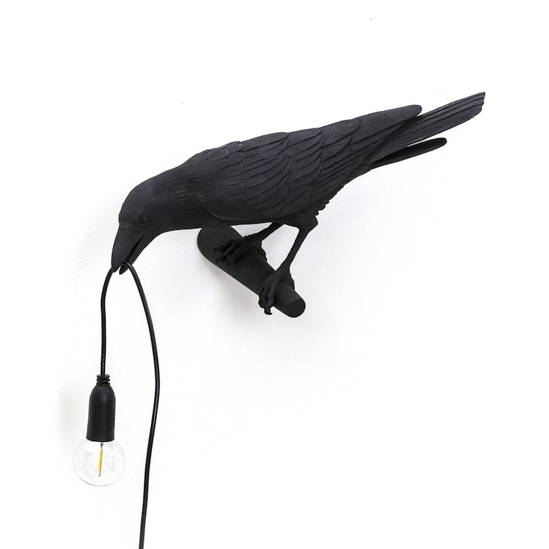 Bird Lamp Looking, Schwarz