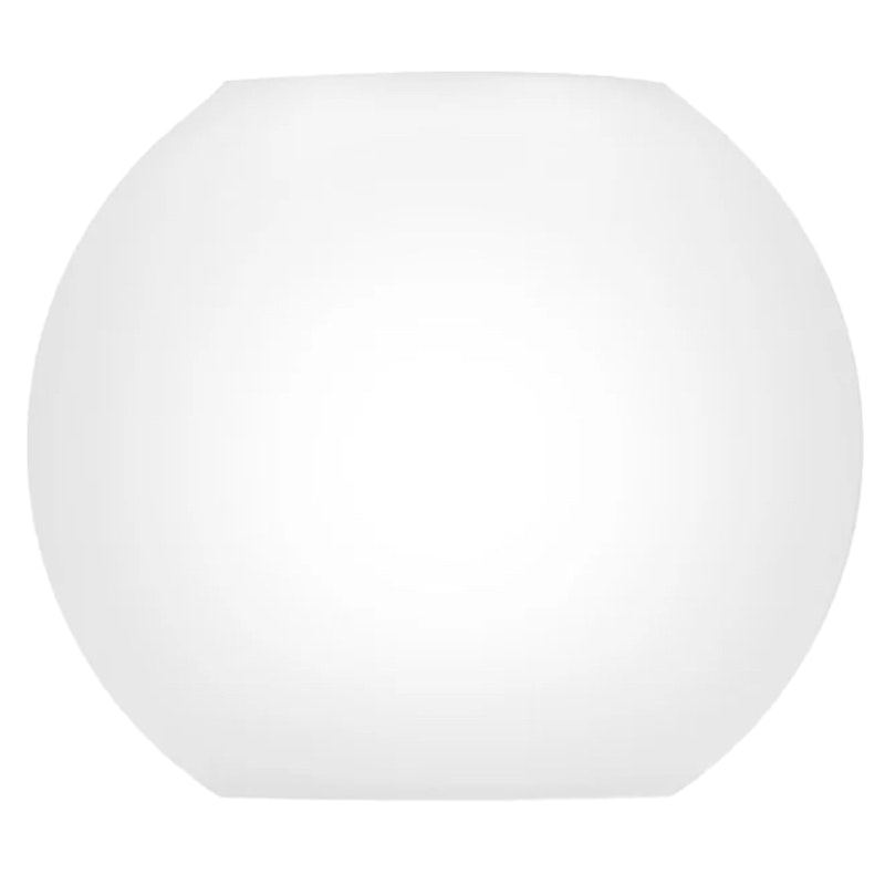 Globe Glass Dome, Frosted