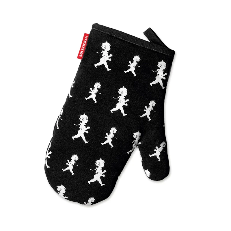 Solstickan Oven Glove, Black