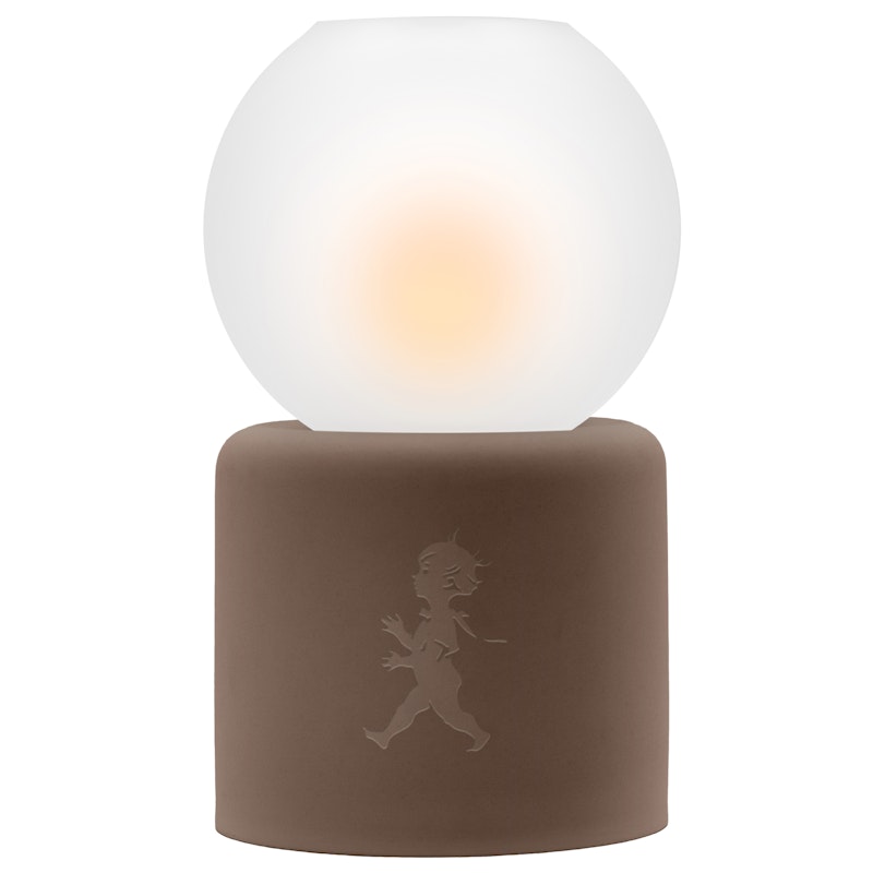 Globe Candle Holder, Brown