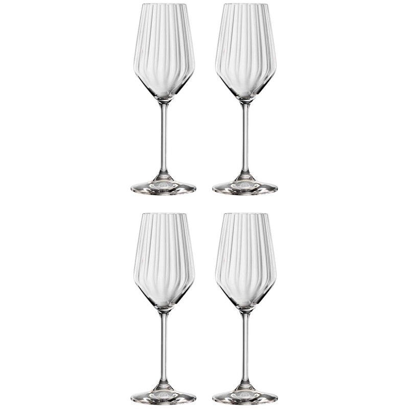 Lifestyle Champagne Glass 31 cl, 4 Pcs