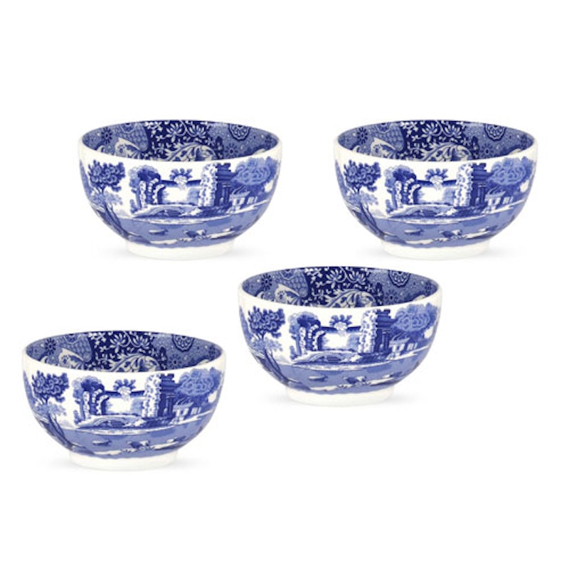 Blue Italian, Dipschüssel, Ø11cm, 4er-pack