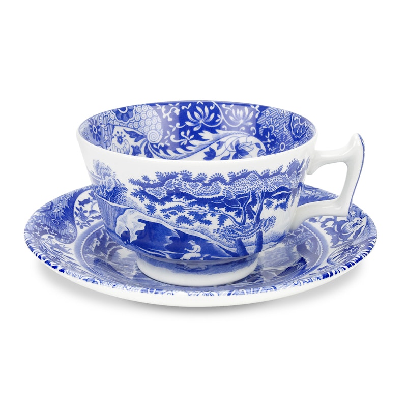 Blue Italian Teetasse mit Unterteller 200 ml