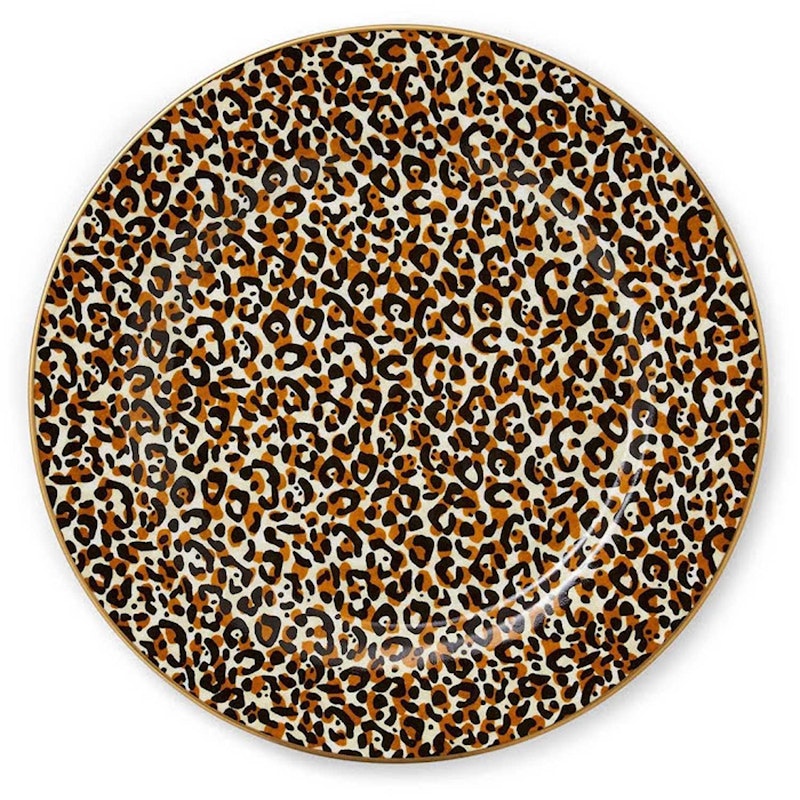 Creatures Of Curiosity Beilagenteller Leopard, 20,5 cm